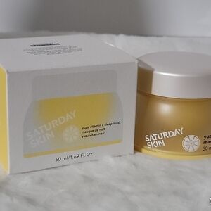 Saturday Skin Vitamin C Sleep Mask Full Size 50ml New In Box